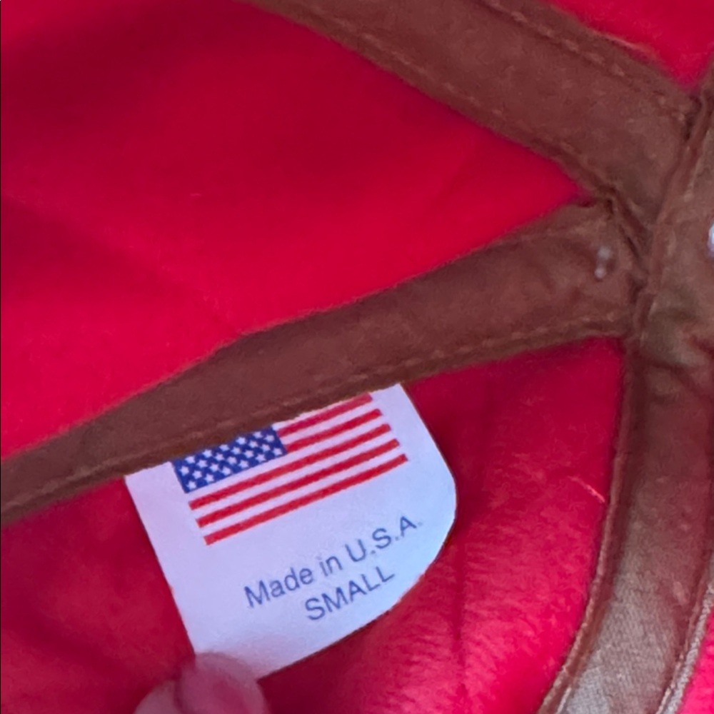 CARHARTT Rare Vintage Ear flap Hat Thermal A15Brown New With Tags! size Small - Picture 6 of 7